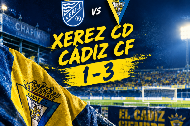 El Cádiz CF conquista Chapín